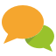 chat bubbles