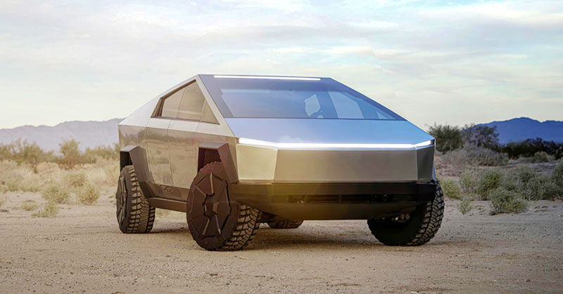 tesla cybertruck is a good example of maketing your jobs