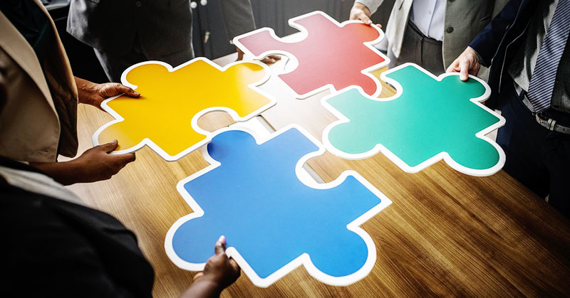 hr putting puzzle pieces together like finding the right employees for company