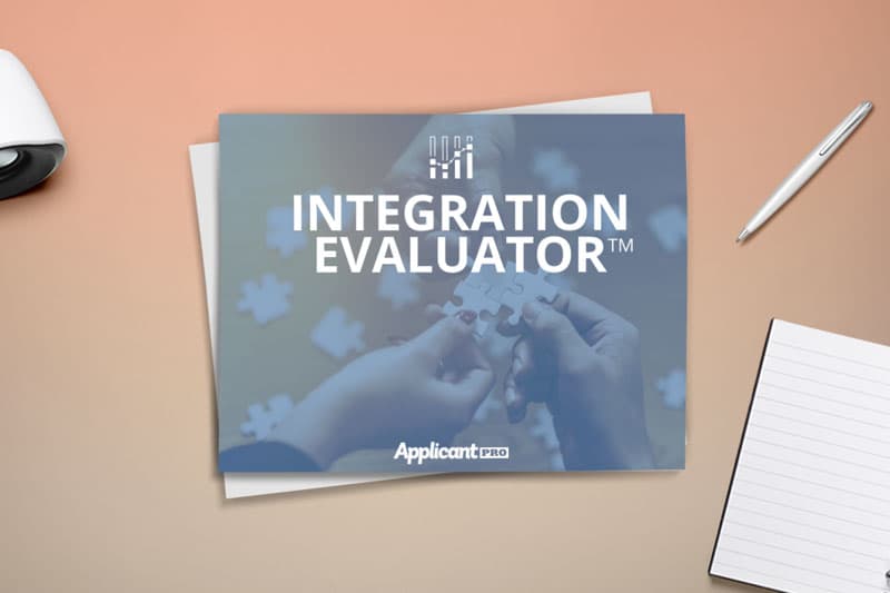 HR reading more about integrating evaluation