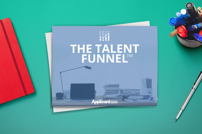 HR desk learning about talent funnel