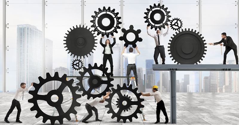 hr managers building a recruiting flywheel