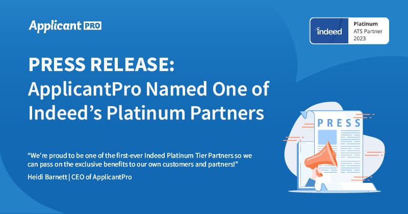 applicantpro is one of indeed's platinum partners