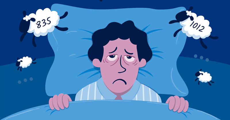 manager up at night and can't sleep