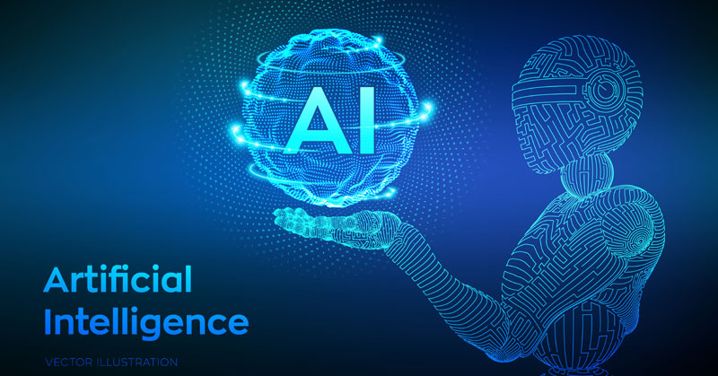 robot ai illustration