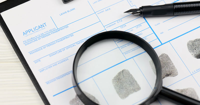 fingerprinting for background checks